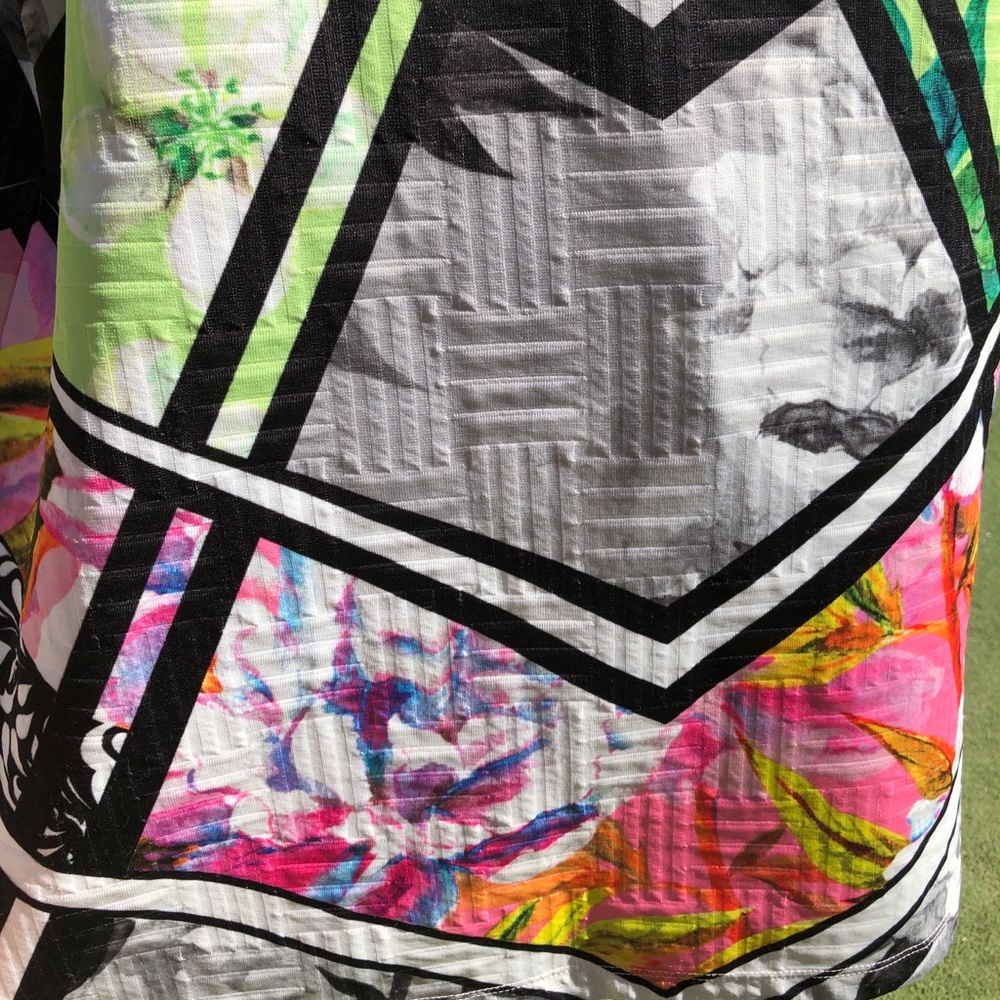 ASOS Floral Multicolor Shift Dress EUC *Sold Out* - Picture 4 of 8